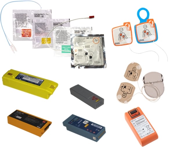 AED / Defibrillator Batteries & Accessories