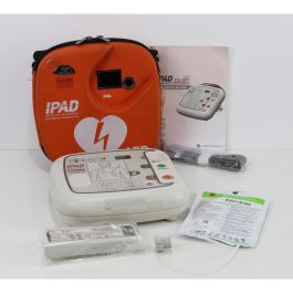 CU Medical iPAD SP1 Semi Automatic Defibrillator with NEW Battery & 1 x ...