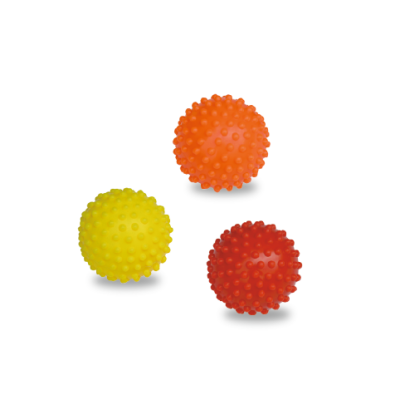 Knobbly Massage Balls (6cm diameter) - Set of 3