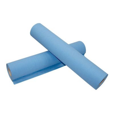 Box of 12 Paper Roll 50cm (20") Wide x 40m Length Blue