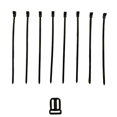 Fixing kit for Clinic covers Black