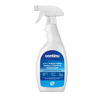 continu 750ml spray bottle of disinfectant