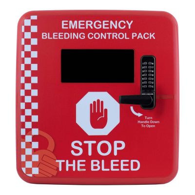 Bleed Control Cabinet - Locked - Red