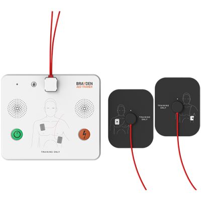 Brayden AED Trainer, device and pads