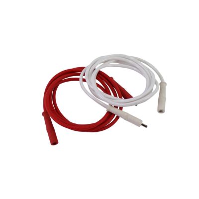 Vacuum Lead 4mm male to 4mm female White (Not for Bosch)