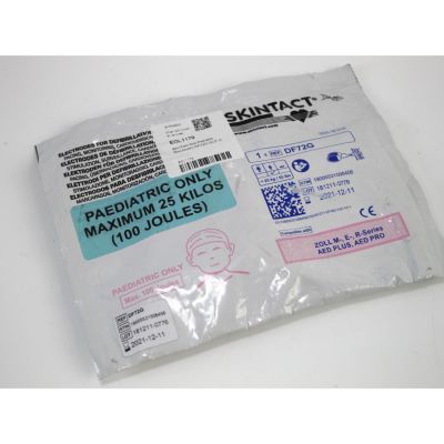 SkinTact Zoll Pediatric Electrodes DF72G OUT OF DATE For M-, E-  Series AED Plus & Pro