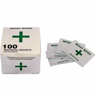 Alcohol Free Cleansing Wipes Pk 100