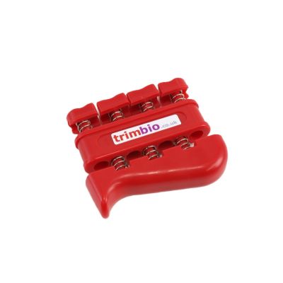 Hand Therapy Exerciser Single Digit Compression -Extra Strong - Red