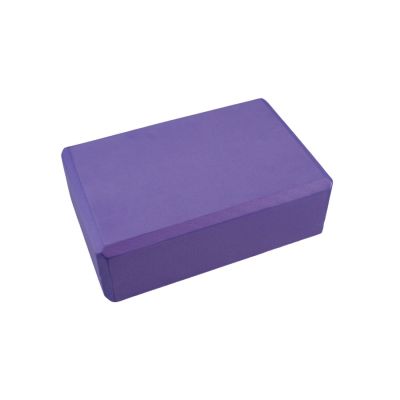 Pilates/Yoga Block - Purple (22.5cm x 13.5cm x 7.5cm)