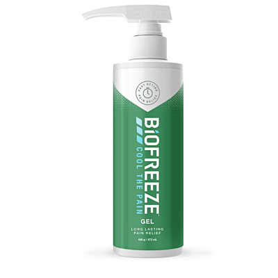 Biofreeze Gel 473ml (16oz) Expiry date 1st Sept 2025