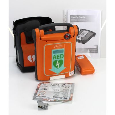 Cardiac Science G5  Fully Automatic AED with NEW Battery (100%) & 1 Pack of NEW Electrodes 