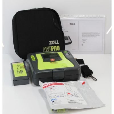 Zoll AED Pro - Semi Automatic Defibrillator (AED) with all its accessories