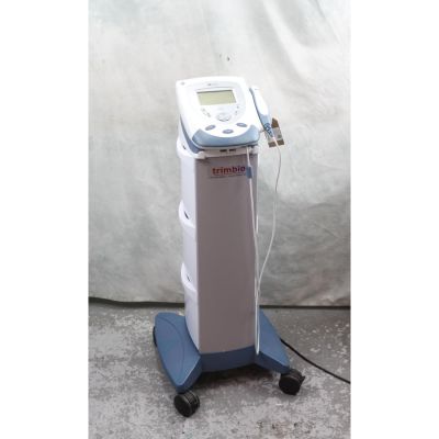 Chattanooga Intelect Mobile 2776 Dual Frequency Ultrasound Unit On Cart