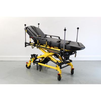 Stryker Power Pro 6550 TL Electric Ambulance Stretcher mid height with its accessories