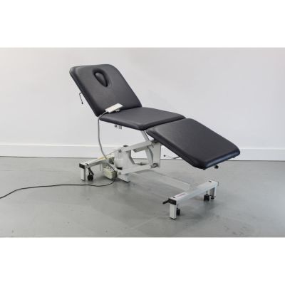 Plinth 3 Section Electric Couch mid height with the head section lifted