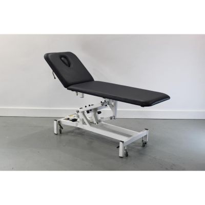 Mediplinth 2 Section Hydraulic Couch front face mid height 