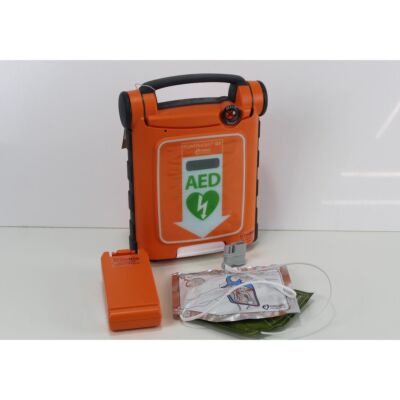 Cardiac Science Powerheart G5 Fully Automatic Defibrillator with accessories