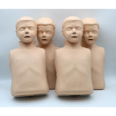 Laerdal Little Junior Training Manikin pack of 4 front faces