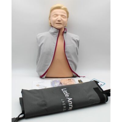 Laerdal Little Annie QCPR Training Manikin with accessories