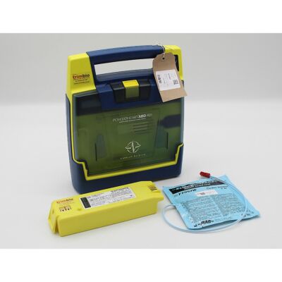 Cardiac Science Powerheart G3 Semi Automatic AED Defibrillator with accessories