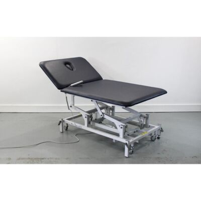 Seers Medical ST4562 2 Section Electric Bobath Neurological Couch face mid height with head section lifted