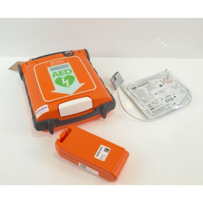 Cardiac Science G5 AED Fully Automatic with NEW Battery (100%) & 1 Pack of New Electrodes 