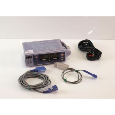 Nellcor OxiMax N-560 Pulse Oximeter SPO2 Finger Monitor -  Sensor & Extension MAINS ONLY