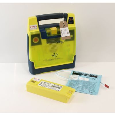 Cardiac Science G3 Pro AED Defibrillator with NEW Battery (100%) & 1 New Pack of Electrodes