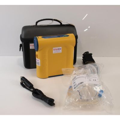 Laerdal Compact Suction Unit 4, NEW battery,  NEW Tube, NEW Car Charger, Carry Bag