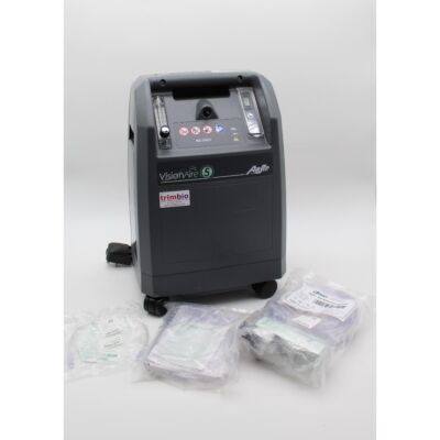 AirSep Vision Aire 5 Oxygen Concentrator with accessories