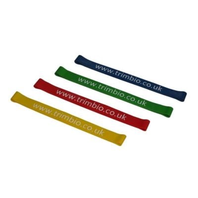 Set of Resistive Loops: 1 x Yellow - Light, 1 x Red - Medium, 1 x Heavy - Green, 1 x Extra Heavy - Blue