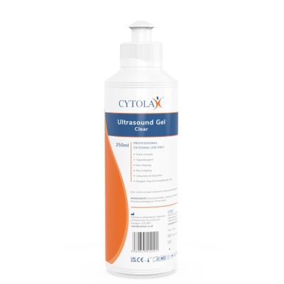 Cytolax Ultrasound Gel, Non-Sterile, 250ml bottle
