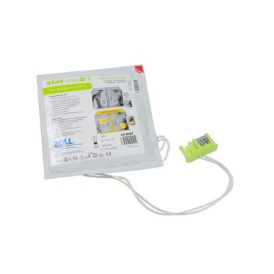 Zoll AED Pro, AED Plus , E, M, R & X Series - stat-padz II Adult Replacement Defibrillator Electrode Pads - 1 Pack