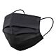 50 x Disposable 3 Ply Face Masks (Black)