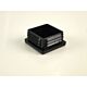 Foot blanks 40x40 1-2mm thin wall Black