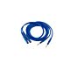 EMS Physio Patient lead blue (pair)