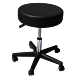 Affinity Rolling Stool - Black