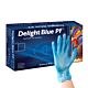 Powder Free Vinyl Medical Gloves - Blue (Box of 100)