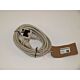 Ti motion control box mains lead white with safety pin