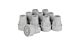 Heavy Duty Bell Shaped Ferrules-19mm-Pack of 10