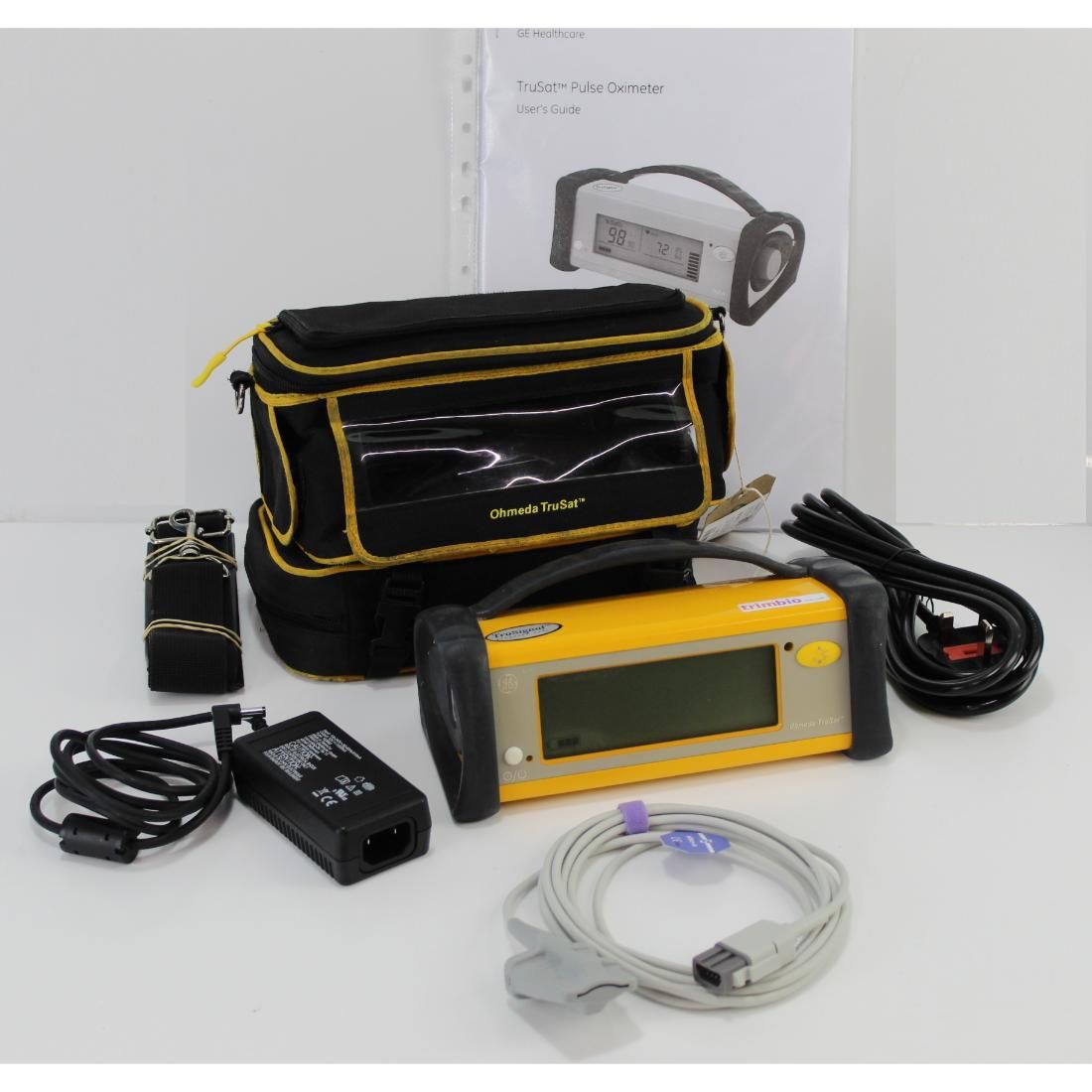 GE Healthcare Ohmeda Trusat Oximeter Spo2 Unit - NEW Sensor