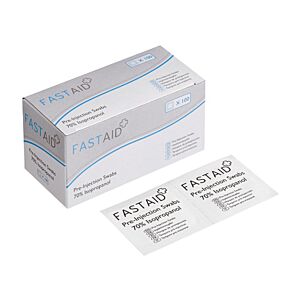 Pre Injection Acupuncture Skin Swabs box of 100 