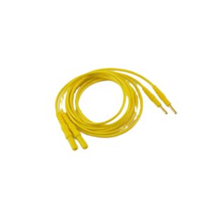 EMS Physio Patient lead yellow (pair)