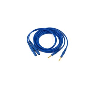 EMS Physio Patient lead blue (pair)